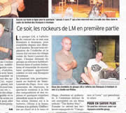 Un article de presse du groupe LM