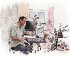 Vincent roche : Dessinateur Illustrateur Caricaturiste