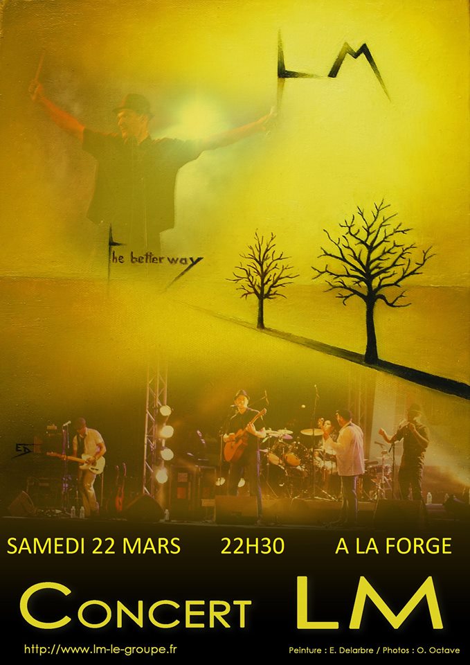 Concert LM à La Forge à Saint Martin de Valamas le 22 mars 2014